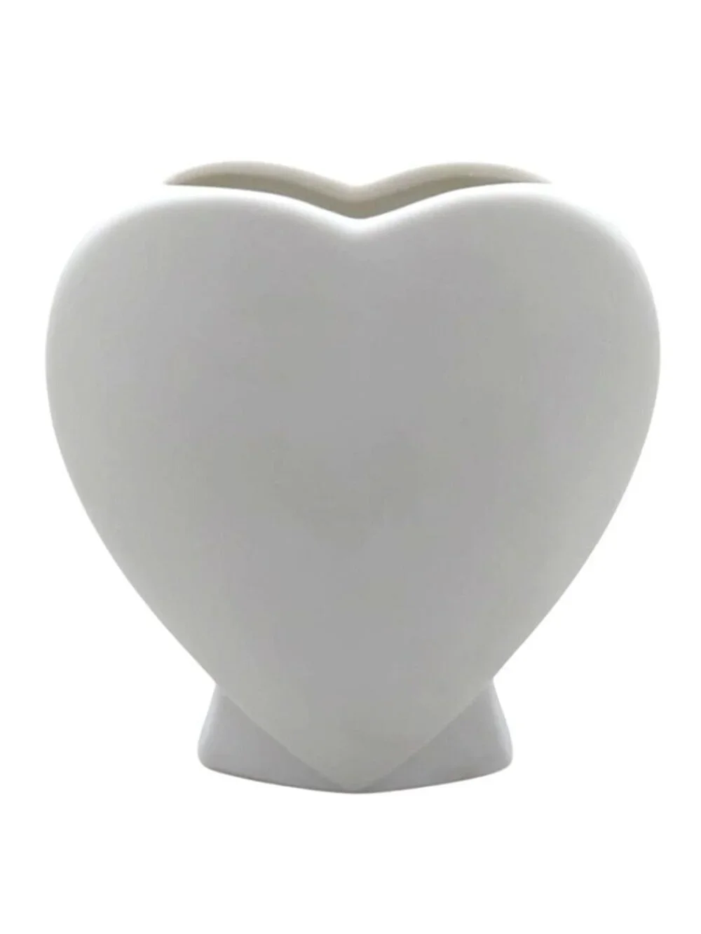 Precious Moments Vase Wedding Heaven Bless You Porcelain Heart Shaped 1988 Gift